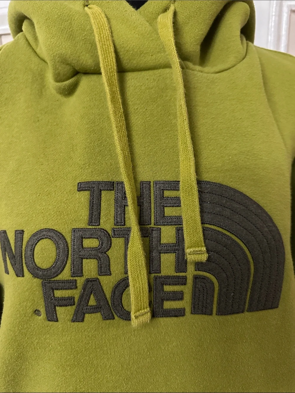 The North Face Men's Olive Green Logo Pullover Hoodie